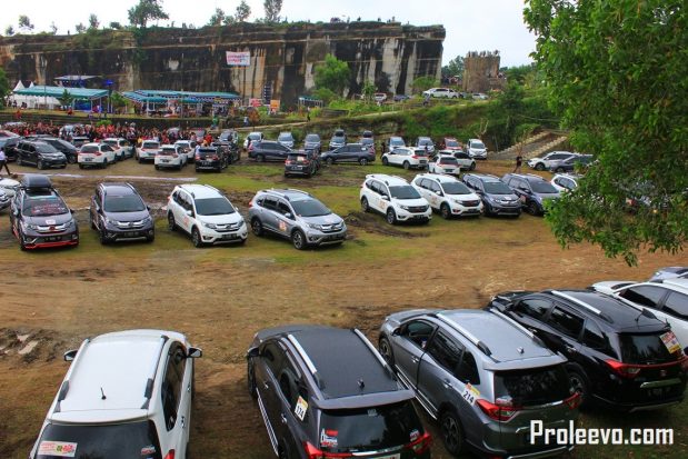 Lebih Dari 150 Honda BR-V Padati Taman Tebing Breksi Yogyakarta