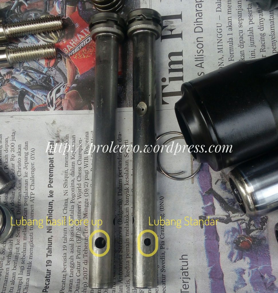 [Share] Modifikasi Shock Depan Vario 125 Agar Lebih Empuk - PROLEEVO.COM